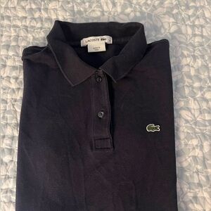 Lacoste Navy Blue Short Sleeve Polo Shirt
